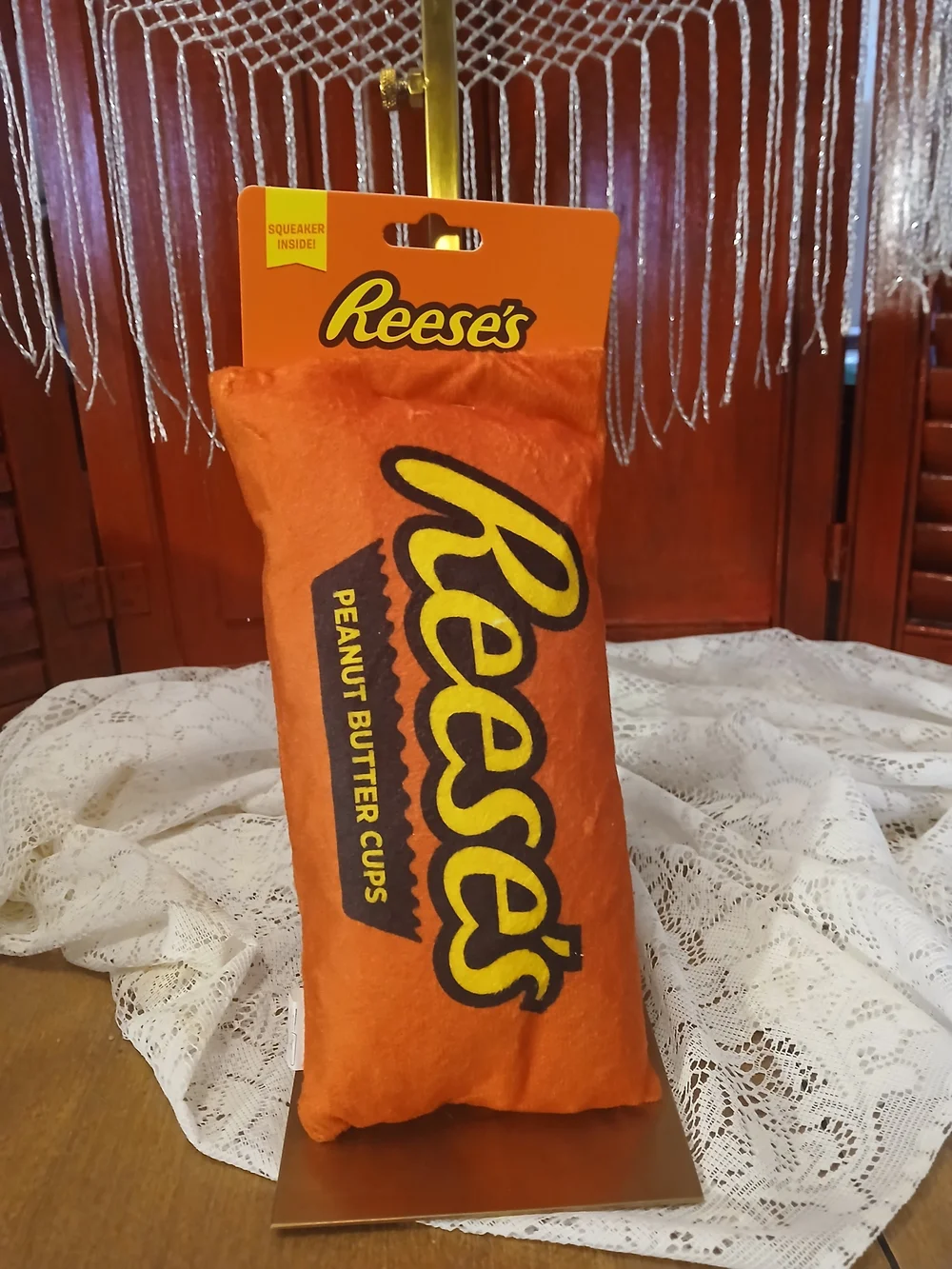 Dog Toy Plush Squishy- Peanut Butter Cups